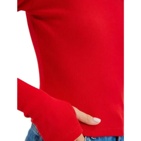 Women High Neck Pure Cotton Top - Picture 3 of 7